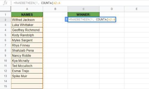Cách chọn một kết quả ngẫu nhiên